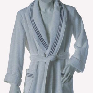 White-with-Grey-bath-Robe