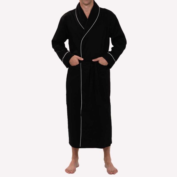 mens-black-color-bath-robe