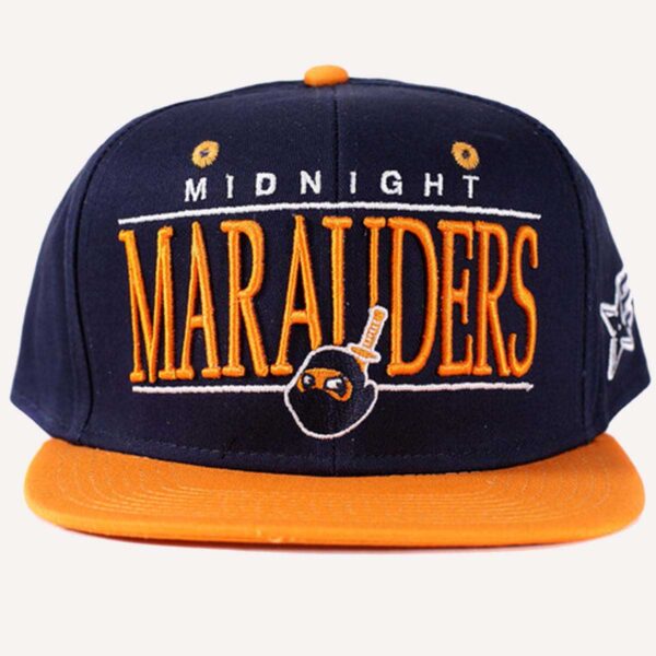 mens-black-denim-round-cap